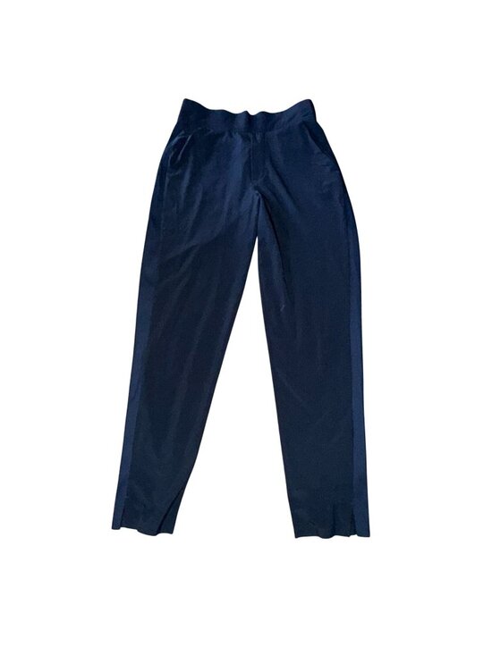 Athleta Pants - Athleta Brooklyn Mid Rise Ankle Pant-Navy Blue-Size 4 Tall-GUC